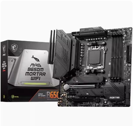 For MAG B650M MORTAR WIFI New Desktop Motherboard Micro-ATX Form Factor Supports AMD for 7000Series SATA Integrated 4 DDR5