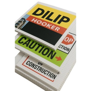 Tablero de Plástico Corrugado Personalizado para Impresión Digital, Alta Resolución, Publicidad, Marketing, Señalización para Exposiciones, Resistente al Agua y a los Rayos UV - Product Image 1