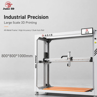 Imprimante 3D grand format 800x800x1000mm, système à granulés FGF 500g/h, cadre ouvert pour usage industriel, nouvelle génération, prototypage haute précision