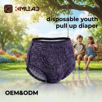 Ropa Interior Desechable para Adolescentes con Incontinencia, Alta Absorbencia, Prevención de Fugas 3D, Transpirable, Personalizable, OEM