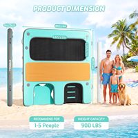 FBsport Plateforme flottante gonflable pour piscine et quai aquatique, à vendre au Qatar