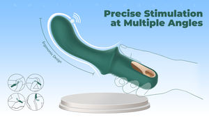 Sexyspielzeug Damenvibrator kostenloses Muster meistverkauft Mini-G-Punkt-Vibrator Silikonpenis - Product Image 6