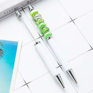 Bolígrafos de Aluminio Blancos para Sublimación, Personalizables con Cuentas, para Regalos de Oficina y Escuela, Bolígrafos DIY para Pequeñas Empresas - Product Image 2