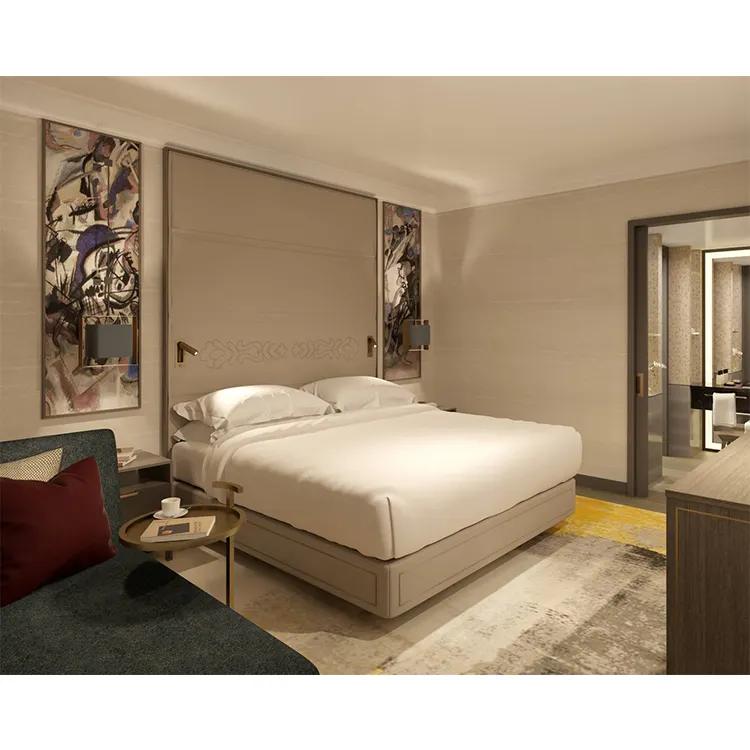 Últimos diseños completa hotel muebles de dormitorio conjunto completo de 3 a 5 star hotel