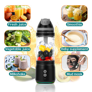 Juicer portabel 240W, cangkir 700ML, Juicer buah segar Usb, <span class=keywords><strong>Blender</strong></span> 6 pisau, <span class=keywords><strong>Blender</strong></span> es dengan tutup minuman, <span class=keywords><strong>Blender</strong></span> pengocok - Product Image 3