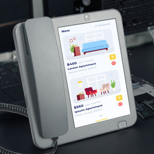 4G LTE WCDMA <span class=keywords><strong>fixe</strong></span> sans fil WiFi Hotspot carte SIM VoLTE appel téléphone <span class=keywords><strong>fixe</strong></span> Smart Android vidéo téléphone - Product Image 1