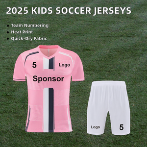 أطقم زي كرة قدم مخصصة للكبار بتصميم جديد لعام 2025، ملابس نادي كرة القدم سريعة الجفاف وقابلة للتنفس، خدمة تصنيع حسب الطلب - Product Image 2