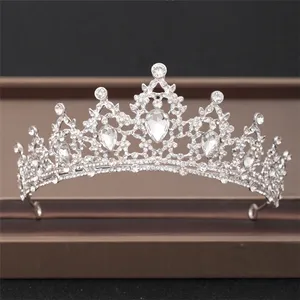 Mix Design Wholesale Bridal Wedding Rhinestone Crowns And Cheap Prices Crystal Metal Crown Tiaras In Bulk Bridal Accessories