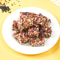 Huanglaowu - Barritas de Nueces Dulces y Crujientes con 0 Grasas Trans, Bajo Índice Glucémico, Cinco Barritas de Nueces Negras, 128 g