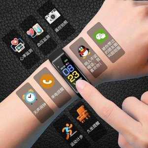 Reloj inteligente Pulsera Ritmo cardíaco Monitor de presión arterial Fitness Tracker <span class=keywords><strong>ID115Plus</strong></span> - Product Image 6