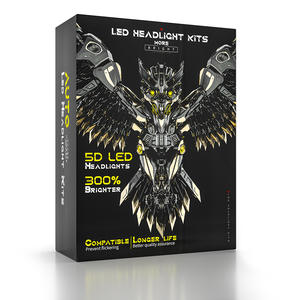 Fábrica China D1 1860 Luz LED 60W 12000LM Luz LED Faro LED - Product Image 6