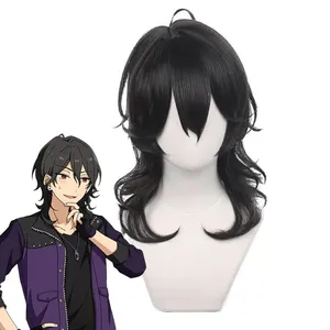 Anime Ensemble Stars UNDEAD Rei Sakuma Cosplay Perücken Peluca Synthetische Cosplay Kostüm Perücke