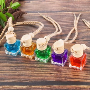 Bouteille diffuseur de parfum pour voiture en verre givré de luxe, très vendue, avec emballage - Product Image 6