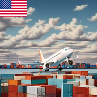 Transitaire international LCL professionnel, rapide et économique, UPS DHL DAP FedEx Fret aérien de Chine vers les États-Unis