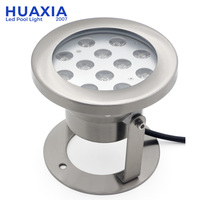 Luz LED RGB Sumergible IP68 para Interiores y Exteriores, 9W, Blanco Cálido, Entrada de 12V, para Piscina, Jardín, Estanque, Uso Subacuático, Regulable