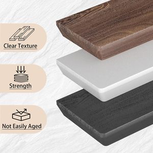 Kệ nổi cho tường, kệ nổi 24 <span class=keywords><strong>inch</strong></span> đặt kệ Gỗ Sâu 2, <span class=keywords><strong>6</strong></span> <span class=keywords><strong>inch</strong></span> cho phòng tắm, nhà bếp, phòng khách - Product Image 6