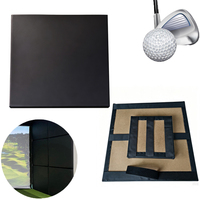 Panneaux de protection acoustique sur mesure, mousse insonorisante, rembourrage de sécurité pour enclos de golf intérieur