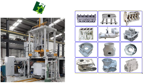 เครื่องหล่อขึ้นรูปอะลูมิเนียมแบบ <span class=keywords><strong>A380</strong></span> ADC12เครื่องหล่อด้วยแรงดันต่ำ - Product Image 3