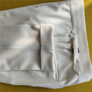 OEM 100% in lana bianca Custom pantaloni firmati uomo smoking pantaloni da uomo - Product Image 1