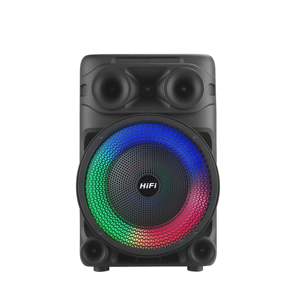 Altavoz Inteligente <span class=keywords><strong>Alexa</strong></span> con Nuevo Diseño de Molde, Altavoz de Música Inteligente con Luz LED RGB - Product Image 1