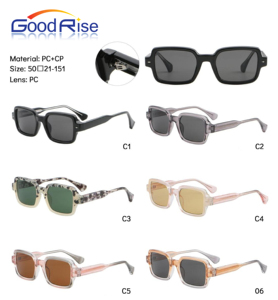 Gafas <span class=keywords><strong>de</strong></span> sol rectangulares CP modernas | Gafas <span class=keywords><strong>de</strong></span> <span class=keywords><strong>moda</strong></span> UV400 | <span class=keywords><strong>Alternativa</strong></span> <span class=keywords><strong>de</strong></span> acetato <span class=keywords><strong>de</strong></span> alta calidad | Precio <span class=keywords><strong>de</strong></span> fábrica barato al por mayor - Product Image 2