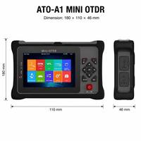 Probador de Fibra Óptica Portátil Multifunción Inteligente Mini OTDR de 4 Puertos 1310/1550nm OTDR OPM VFL Prueba de Cable RJ45 Mantenimiento FTTH