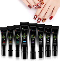 Impression Laques À L'huile Vernis Transfert Nail Art Peinture Décoration Uv Led Gel Estampage Gel
