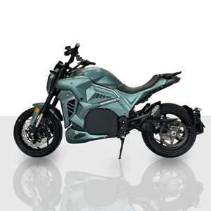 High Performance Racing Central Motor 72V Reaches 140km/h 8000W Power Electric Motorcycle