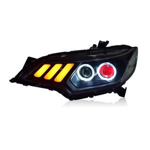 Luci auto per fari <span class=keywords><strong>Honda</strong></span> <span class=keywords><strong>Jazz</strong></span> Fit 2014-2020 LED Projetor luce di marcia diurna accessori automobilistici - Product Image 3