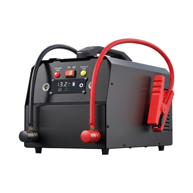 Factory Wholesale 409.6WH 12V 24V Truck/Car Jump Starter 5500A Peak Current Lithium Iron Phosphate Battery Pack Portable Model