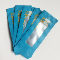 Boîte de papier d'affichage d'emballage personnalisé Tembakau Grabba petit sac en plastique Sachet d'échantillon sac à biscuits au tabac entier naturel