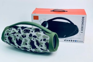 Altavoz Inalámbrico Portátil BOOMS BOX3 <span class=keywords><strong>con</strong></span> Luces LED, Reproductor <span class=keywords><strong>de</strong></span> Audio <span class=keywords><strong>con</strong></span> Bajos Potentes para Exteriores - Product Image 6