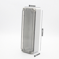 Boîtier de projet étanche sur mesure IP65 en plastique ABS, série M3, pour composants électroniques