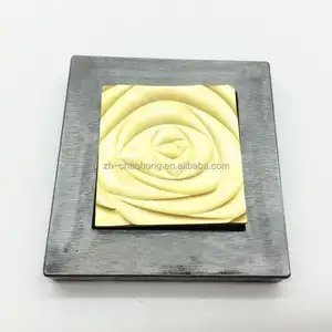 Cosmetic Pressing Stamp Mold Eyeshadow Powder Pressed Mold Press Custom Logo Copper Plate