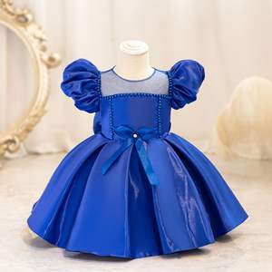 Gaun Prom Putri Bayi Baru Lahir Gaun Anak-anak untuk Anak Perempuan Pembaptisan Ulang Tahun Pertama Pernikahan Pengiring Pengantin Bayi Vestidos - Product Image 5