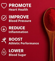 Poudre de Betterave OEM en Dropshipping – Antioxydant, Complément Alimentaire Herbal pour la Santé, Soutien Immunitaire et Gestion de l'Énergie 454g