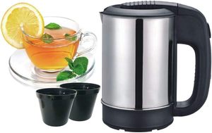500ML Stainless Steel Cordless Portable Electric <b>Kettle</b> Filter Spout <b>Temperature</b> <b>Control</b> Fast Boil Automatic Shut-off 360 - Product Image 2