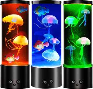 Lampes d'aquarium électriques rondes en forme de <span class=keywords><strong>méduse</strong></span>, à couleurs changeantes, pour chambres modernes et fêtes, livraison rapide - Product Image 2