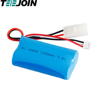 Baterai 18650 3.7v 1300mah Pengisi Daya Baterai Lithium 18650 Bahan Lithium 18650 Paket Baterai Lithium Isi Ulang