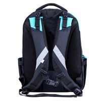 Sac à dos multifonctionnel en polyester pour grands garçons avec trousse et sac à cordon pour les activités de loisirs et les voyages