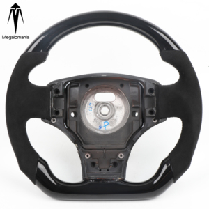 Volant de course <span class=keywords><strong>Aston</strong></span> <span class=keywords><strong>Martin</strong></span> DBX DB5 DB6 <span class=keywords><strong>DB7</strong></span> DB11 DB9 V8 personnalisé en Alcantara et fibre de carbone, convertible - Product Image 1