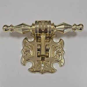 Poignée d'accessoires de cercueil en alliage de zinc bronze de style européen conçue pour les cercueils funéraires, <span class=keywords><strong>ornement</strong></span> en métal - Product Image 2