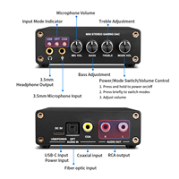 Adaptador de Audio Estéreo H1 AUX, Frecuencia de Muestreo Precisa de 24 bits y 48 kHz, Decodificador de Audio Digital USB, Tarjeta de Sonido Externa