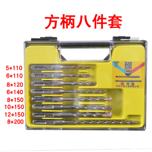 Lichang Electric Hammer <b>Drill</b> Bits 5-12mm Alloy Spiral Round Shank For Masonry Concrete Drilling - Product Image 4