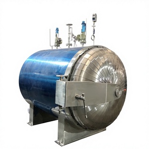 Sterilizzatore a Vapore per Fagioli Verdi in Scatola, Attrezzatura Affidabile per la Sterilizzazione di Prodotti Agricoli - Product Image 3