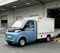 Mini-fourgonnette électrique robuste avec moteur de 15 kW et capacité de charge de 720 kg pour usage industriel