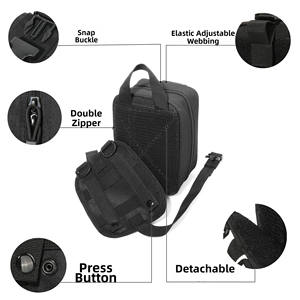 सामरिक प्रथम सहायता बैग बाहरी आपातकालीन मोले पाउच मेडिकल बैग 600 डी नायलॉन उत्तरजीविता किट edc हिप कमर बेल्ट फेनी पैक - Product Image 5