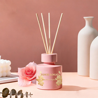 Diffuseur de roseaux de luxe MULAN, écologique, sécurité professionnelle, parfum riche de rose, longue durée, utilisation domestique, élégance haut de gamme