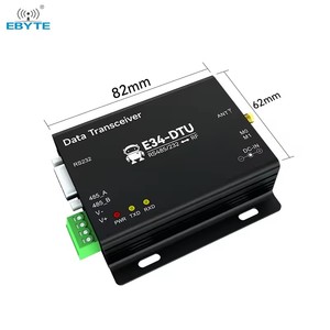 อีไบท์ ODM E34-DTU(2G4H27) วิทยุส่งข้อมูลไร้สาย 2.4 กิกะเฮิร์ตซ์ RS232 RS485 ระยะ 5 กม. ระบบกระโดดความถี่อัตโนมัติ ป้องกันการรบกวน - Product Image 2