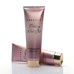Tube en plastique personnalisé écologique pour cosmétiques, tube laminé avec bouchon à vis, emballage souple à presser pour masques faciaux, shampooing - Product Image 4